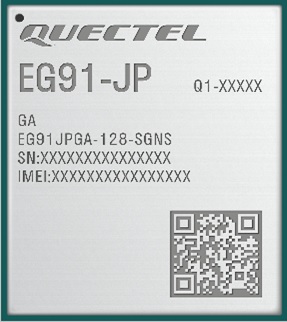 EG91-JP（Quectel Wireless Solutions Co., Ltd.）